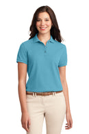 Port Authority ®  Women's Silk Touch Polo.  L500 - Maui Blue