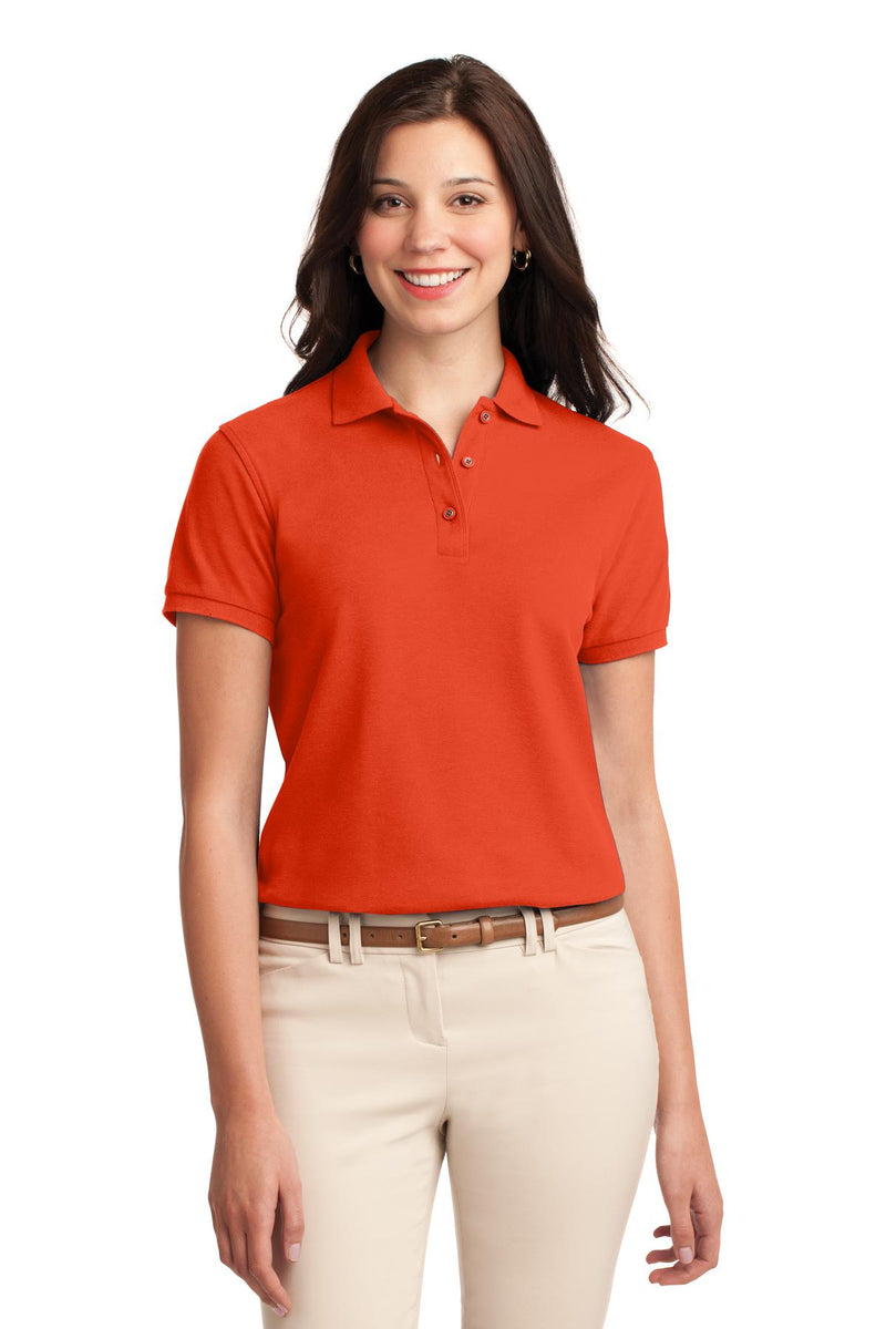 Port Authority ®  Women's Silk Touch Polo.  L500 - Orange