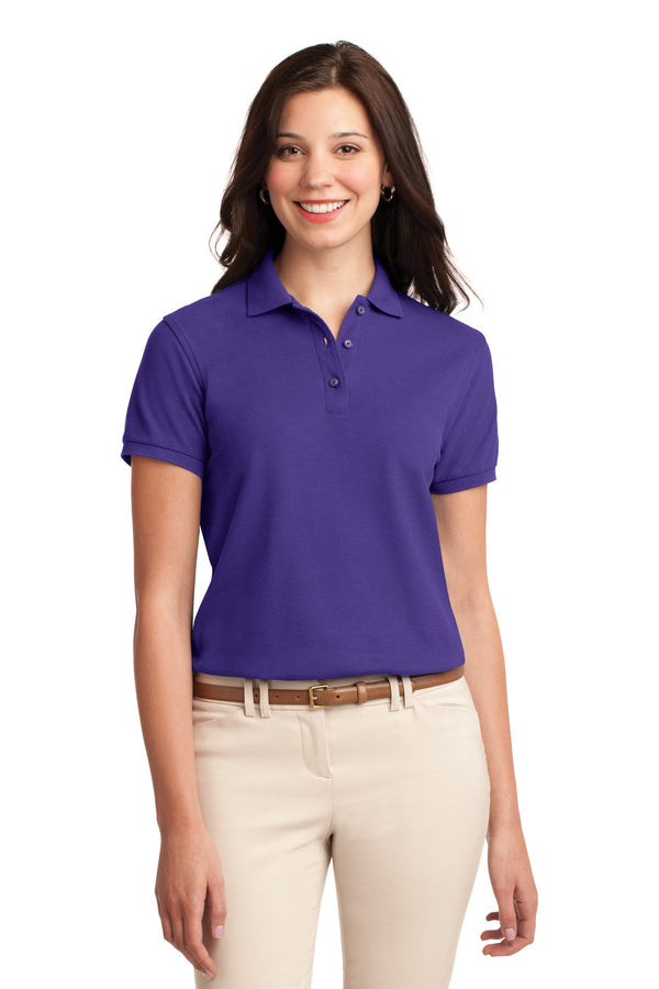 Port Authority ®  Women's Silk Touch Polo.  L500 - Purple