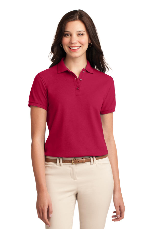 Port Authority ®  Women's Silk Touch Polo.  L500 - Red