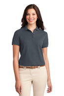 Port Authority ®  Women's Silk Touch Polo.  L500 - Steel Grey