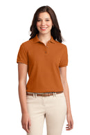 Port Authority ®  Women's Silk Touch Polo.  L500 - Texas Orange