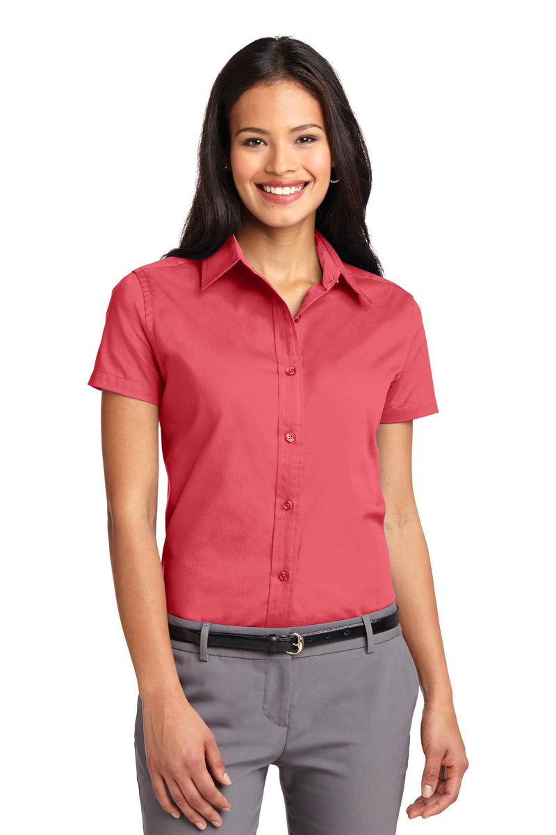 Port Authority ®  Women's Short Sleeve Easy Care  Shirt.  L508 - Hibiscus