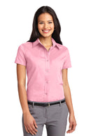 Port Authority ®  Women's Short Sleeve Easy Care  Shirt.  L508 - Light Pink