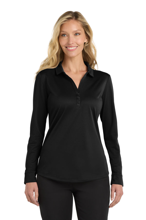 Port Authority  ®  Women's Silk Touch     Performance Long Sleeve Polo. L540LS
