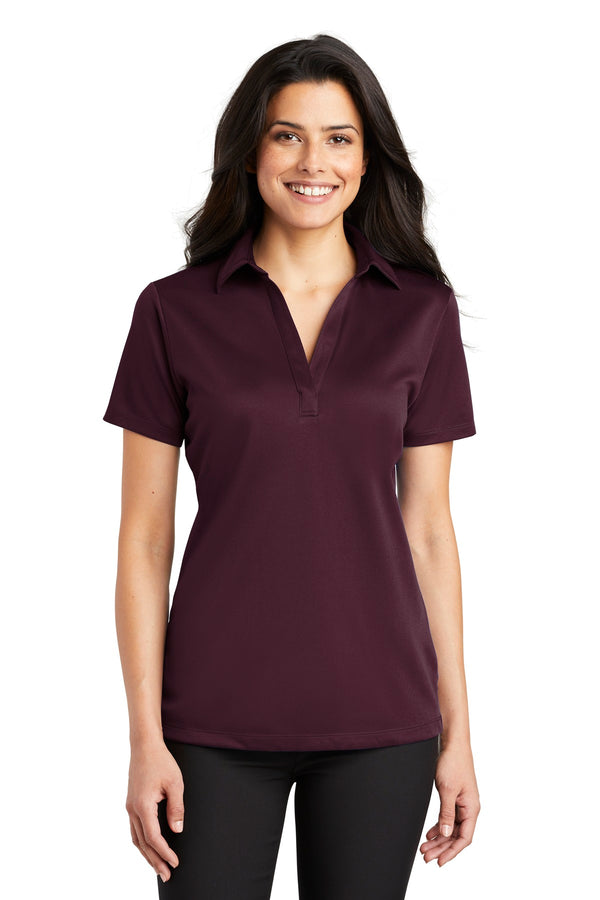 Port Authority ®  Women's Silk Touch Performance Polo. L540 - Maroon