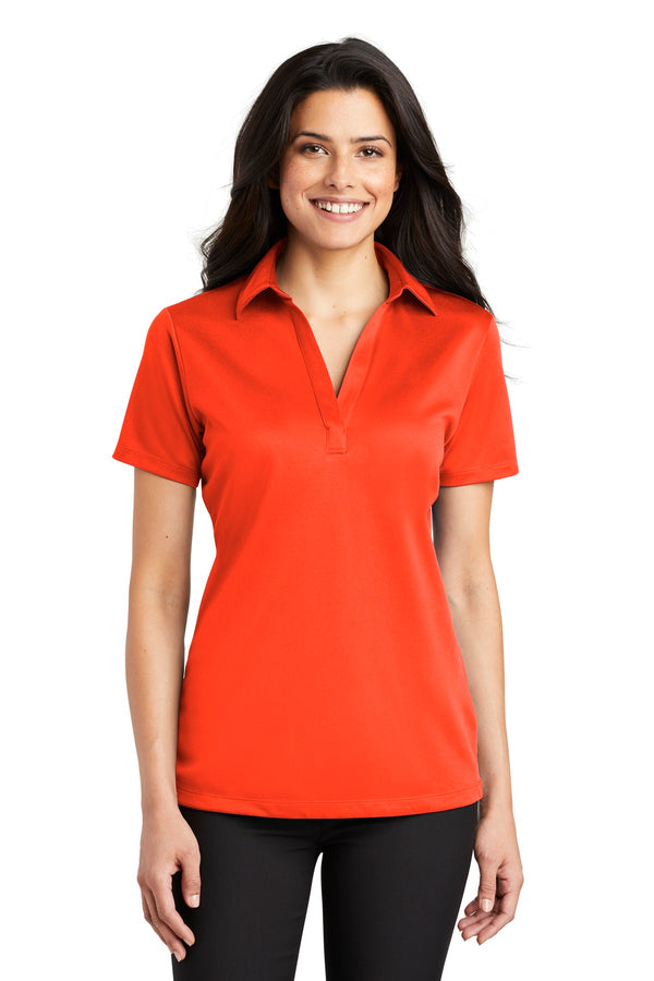 Port Authority ®  Women's Silk Touch Performance Polo. L540 - Neon Orange
