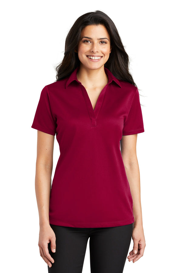 Port Authority ®  Women's Silk Touch Performance Polo. L540 - Red