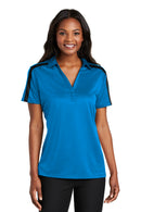Port Authority ®  Women's Silk Touch Performance Colorblock Stripe Polo. L547