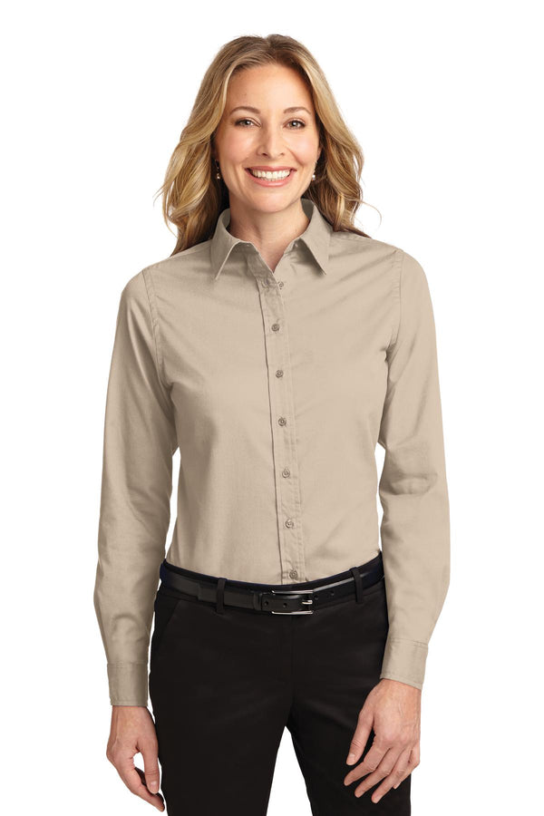 Port Authority ®  Women's Long Sleeve Easy Care Shirt.  L608 - Stone