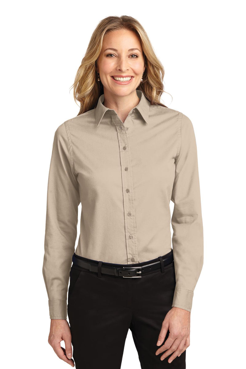 Port Authority ®  Women's Long Sleeve Easy Care Shirt.  L608 - Stone