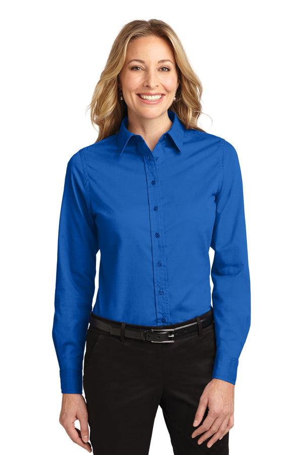 Port Authority ®  Women's Long Sleeve Easy Care Shirt.  L608 - Strong Blue