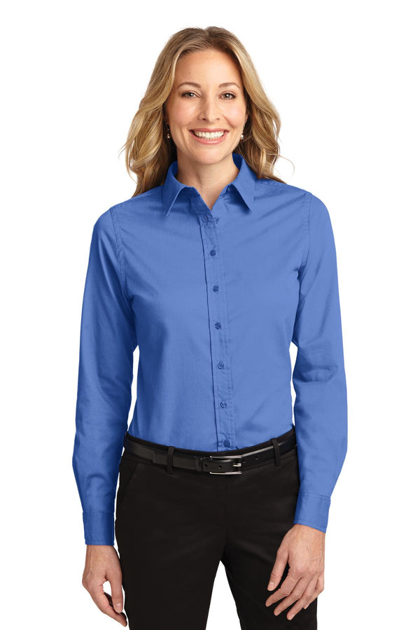 Port Authority ®  Women's Long Sleeve Easy Care Shirt.  L608 - Ultramarine Blue
