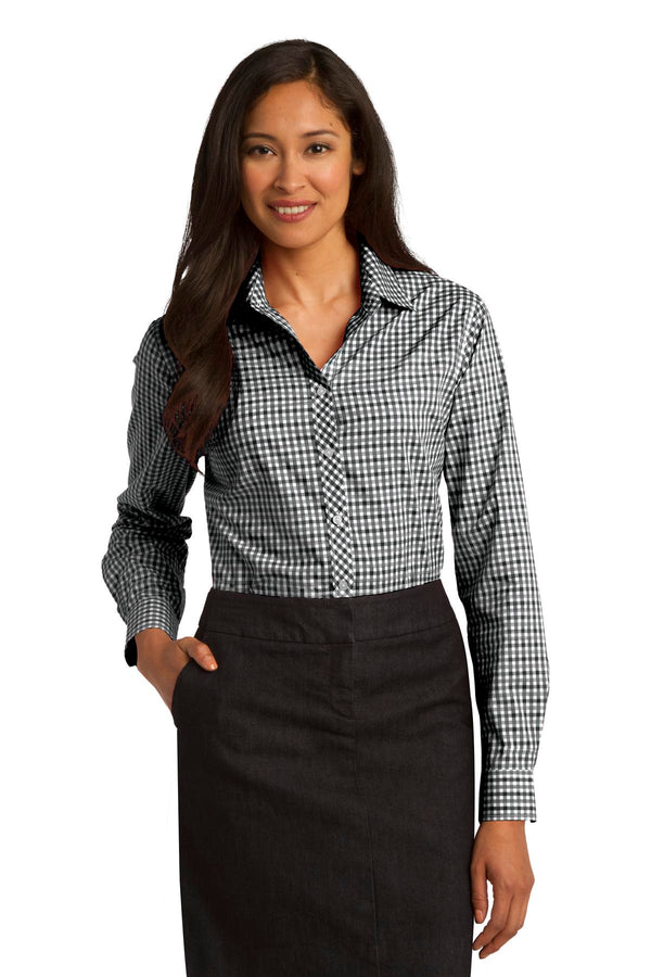 Port Authority ®  Ladies Long Sleeve Gingham Easy Care Shirt. L654