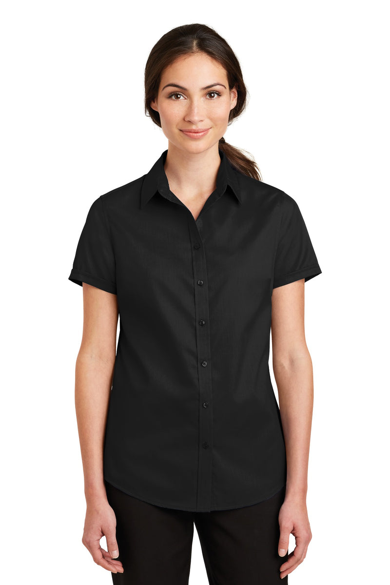 Port Authority ®  Women's Short Sleeve SuperPro   Twill Shirt. L664