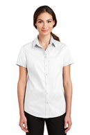 Port Authority ®  Women's Short Sleeve SuperPro   Twill Shirt. L664