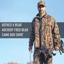 Rothco X Bear Archery Fred Bear Camo BDU Shirt. Item