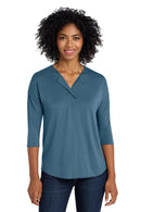Port Authority ®  Women's Concept 3/4-Sleeve Soft Split Neck Top. LK5433