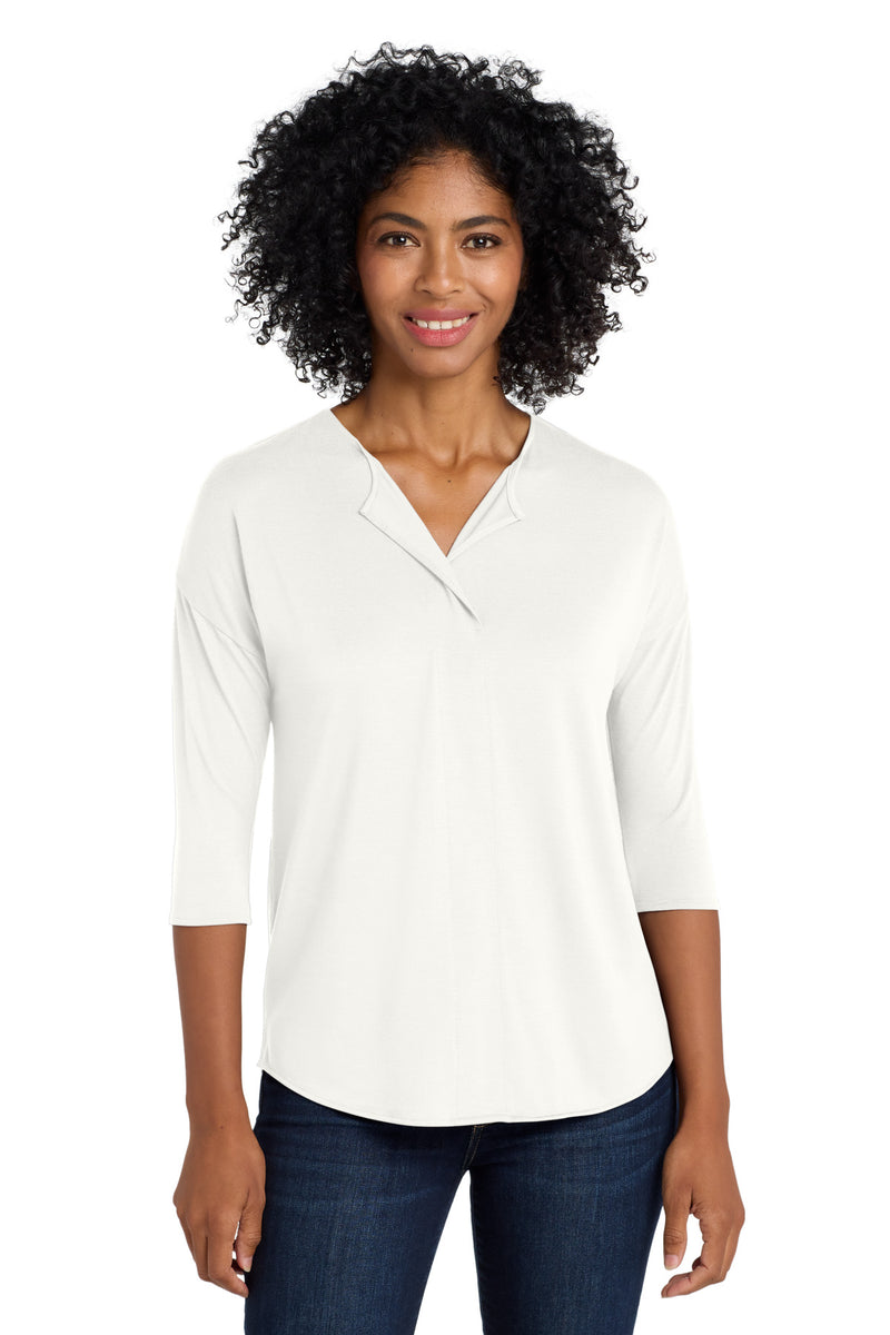 Port Authority ®  Women's Concept 3/4-Sleeve Soft Split Neck Top. LK5433