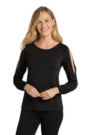 Port Authority  ®  Women's Luxe Knit Jewel Neck Top. LK5600