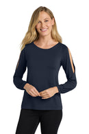 Port Authority  ®  Women's Luxe Knit Jewel Neck Top. LK5600