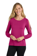 Port Authority  ®  Women's Luxe Knit Jewel Neck Top. LK5600