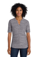 Port Authority  ®  Women's Stretch Heather Open Neck Top  LK583