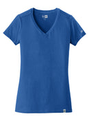 New Era  Women's Heritage Blend V-Neck Tee. LNEA101. Live Chat for Bulk Discounts