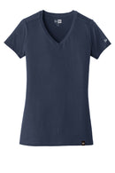 New Era  Women's Heritage Blend V-Neck Tee. LNEA101. Live Chat for Bulk Discounts