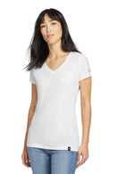 New Era  Women's Heritage Blend V-Neck Tee. LNEA101. Live Chat for Bulk Discounts