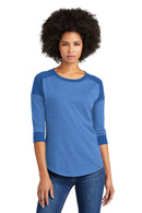 New Era  ®  Women's Heritage Blend 3/4-Sleeve Baseball Raglan Tee. LNEA104