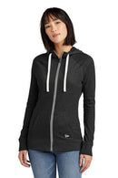 New Era Women's Sueded Cotton Blend Full-Zip Hoodie. LNEA122. Live Chat for Bulk Discounts