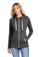 New Era Women's Sueded Cotton Blend Full-Zip Hoodie. LNEA122. Live Chat for Bulk Discounts