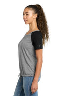 New Era  Women's Tri-Blend Performance Cinch Tee. LNEA133. Live Chat for Bulk Discounts