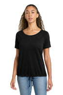 New Era  Women's Tri-Blend Performance Cinch Tee. LNEA133. Live Chat for Bulk Discounts