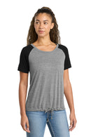 New Era  Women's Tri-Blend Performance Cinch Tee. LNEA133. Live Chat for Bulk Discounts