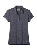 New Era  Women's Slub Twist Polo LNEA301. Live Chat for Bulk Discounts