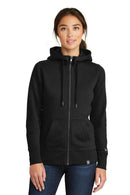 New Era  Women's French Terry Full-Zip Hoodie. LNEA502. Live Chat for Bulk Discounts