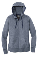 New Era  Women's French Terry Full-Zip Hoodie. LNEA502. Live Chat for Bulk Discounts