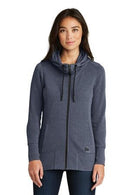 New Era  Women's Tri-Blend Fleece Full-Zip Hoodie. LNEA511. Live Chat for Bulk Discounts