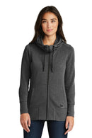 New Era  Women's Tri-Blend Fleece Full-Zip Hoodie. LNEA511. Live Chat for Bulk Discounts