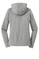 New Era  Women's Tri-Blend Fleece Full-Zip Hoodie. LNEA511. Live Chat for Bulk Discounts