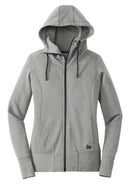 New Era  Women's Tri-Blend Fleece Full-Zip Hoodie. LNEA511. Live Chat for Bulk Discounts