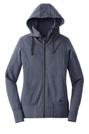 New Era  Women's Tri-Blend Fleece Full-Zip Hoodie. LNEA511. Live Chat for Bulk Discounts