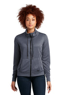 New Era Women's Performance Terry Full-Zip Cowl LNEA530. Live Chat for Bulk Discounts