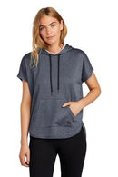 New Era  Women's Performance Terry Short Sleeve Hoodie LNEA533. Live Chat for Bulk Discounts