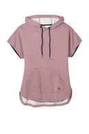 New Era  Women's Performance Terry Short Sleeve Hoodie LNEA533. Live Chat for Bulk Discounts