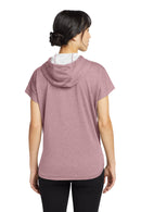 New Era  Women's Performance Terry Short Sleeve Hoodie LNEA533. Live Chat for Bulk Discounts