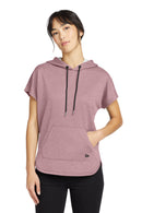 New Era  Women's Performance Terry Short Sleeve Hoodie LNEA533. Live Chat for Bulk Discounts