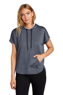 New Era  Women's Performance Terry Short Sleeve Hoodie LNEA533. Live Chat for Bulk Discounts